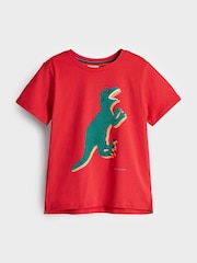Paul Smith Junior Boys Short Sleeve 'Dino' T-Shirt - Image 1 of 6