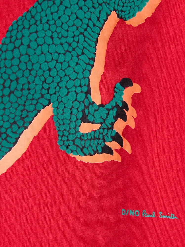 Paul Smith Junior Boys Short Sleeve 'Dino' T-Shirt - Image 4 of 6