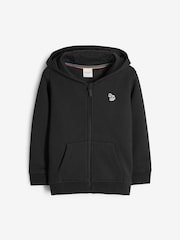 Черный - Худи на молнии для мальчиков Paul Smith - Изображение 5 из 8