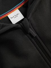 Черный - Худи на молнии для мальчиков Paul Smith - Изображение 7 из 8