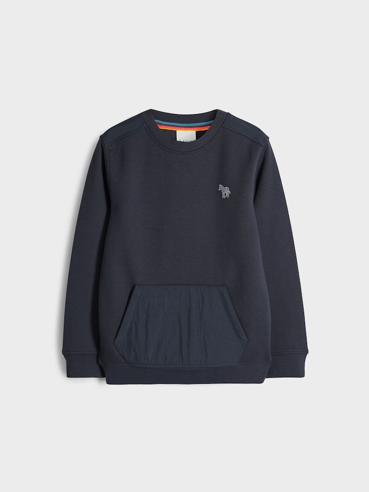 Paul Smith Junior Boys Nylon Pocket Sweatshirt - Image 1 of 9