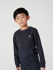 Paul Smith Junior Boys Nylon Pocket Sweatshirt - Image 4 of 9