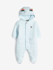 Paul Smith Junior Baby Zebra Logo Quilted All-in-One - Image 1 of 6