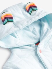 Paul Smith Junior Baby Zebra Logo Quilted All-in-One - Image 5 of 6