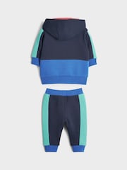 Paul Smith Baby Boys Zip-Up Colourblock Hoodie & Jogger Set - Image 2 of 5