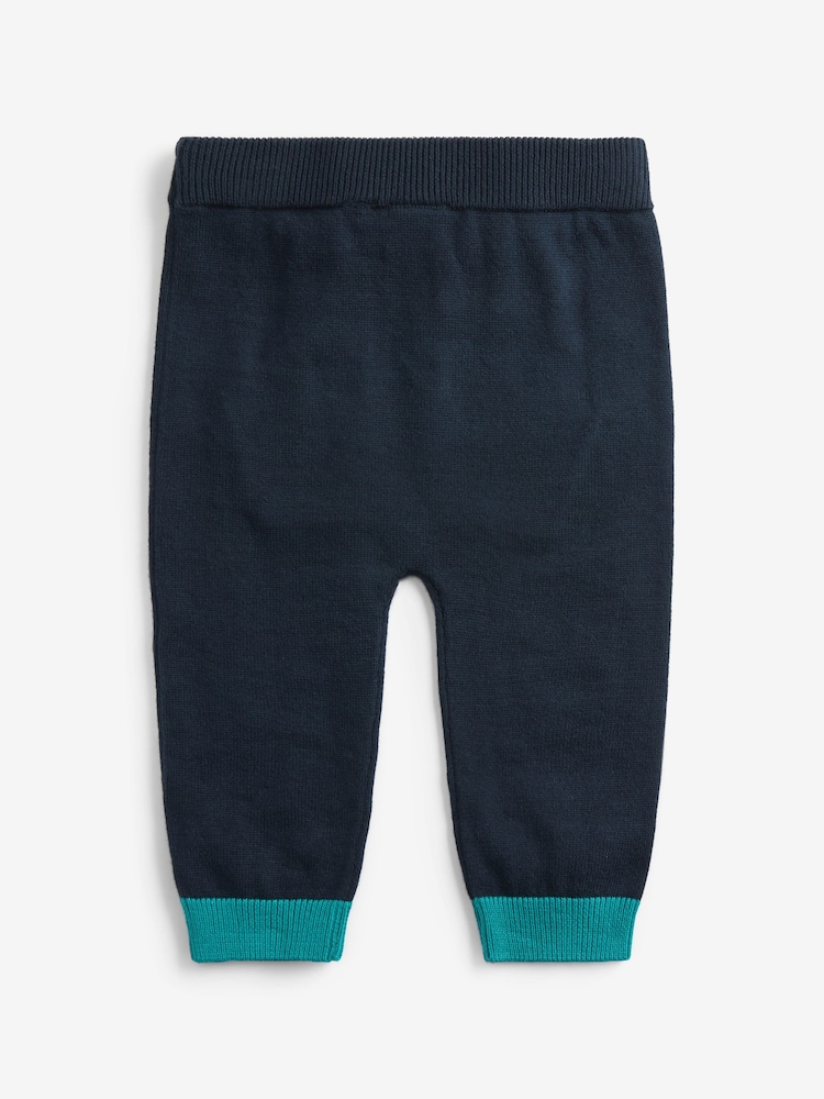 Paul Smith Junior Baby Boys 100% Cotton Stripe Knitted Artist Stripe Set with Hat - Image 5 of 7