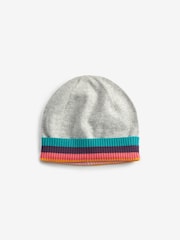 Paul Smith Junior Baby Boys 100% Cotton Stripe Knitted Artist Stripe Set with Hat - Image 6 of 7