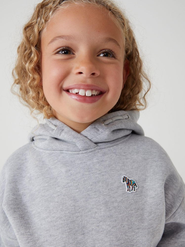 Paul Smith Junior Girls Zebra Logo Pullover Hoodie - Image 1 of 7