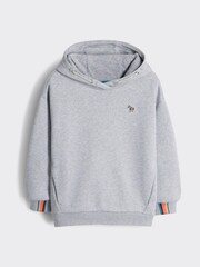 Paul Smith Junior Girls Zebra Logo Pullover Hoodie - Image 4 of 7