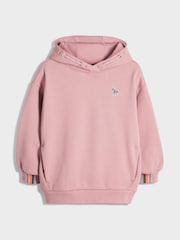 Paul Smith Junior Girls Zebra Logo Pullover Hoodie - Image 4 of 8