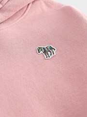 Paul Smith Junior Girls Zebra Logo Pullover Hoodie - Image 6 of 8