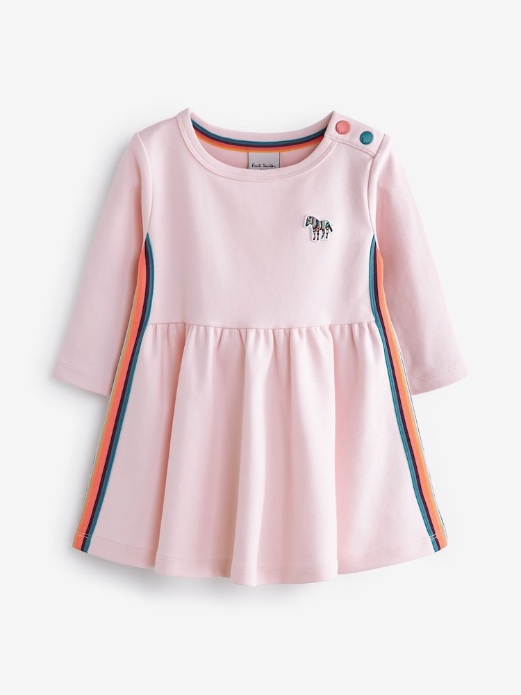 Paul Smith Baby Girl 'Artist Stripe' Ponte Dress - Image 1 of 5