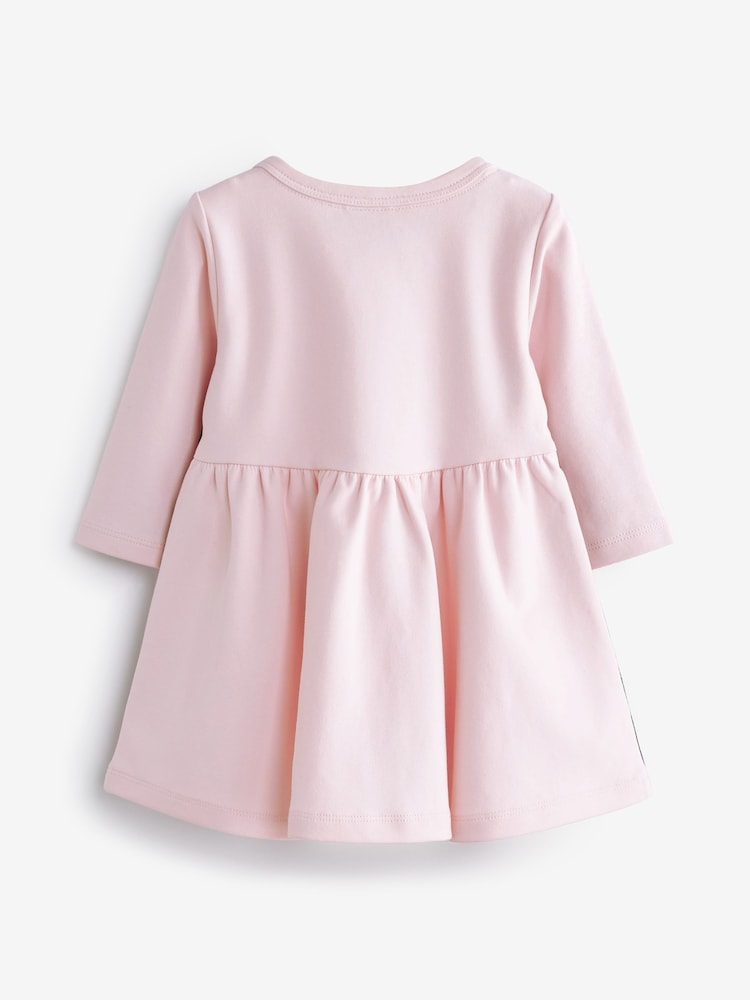 Paul Smith Baby Girl 'Artist Stripe' Ponte Dress - Image 2 of 5