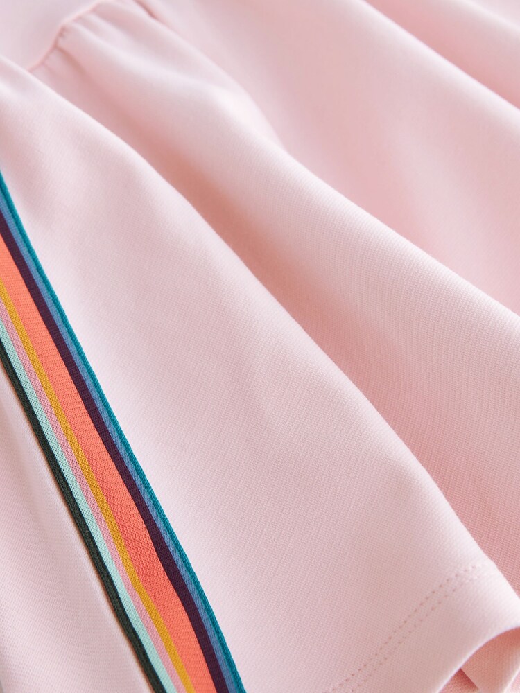 Różowy - Dziewczęca sukienka niemowlęca Paul Smith „artist Stripe” z tkaniny ponte - Image 4 of 5