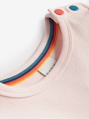 Paul Smith Baby Girl 'Artist Stripe' Ponte Dress - Image 5 of 5