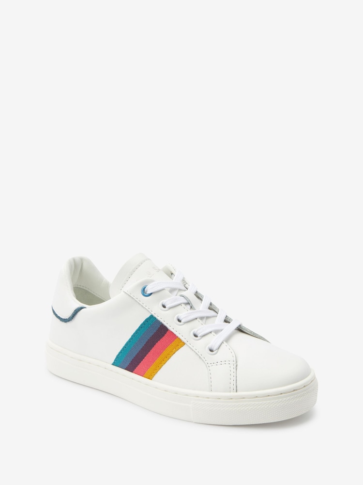 Paul Smith Junior Unisex 'Artist Stripe' Trainers - Image 2 of 5