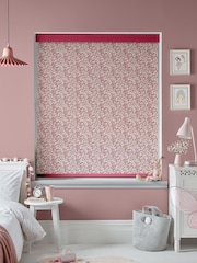 Laura Ashley Blush Pink Kids Libby Floral Made To Measure Roller Blind - Image 2 of 6