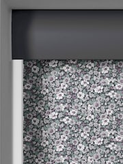 Laura Ashley Purple Libby Floral Made To Measure Roller Blind - Image 4 of 6