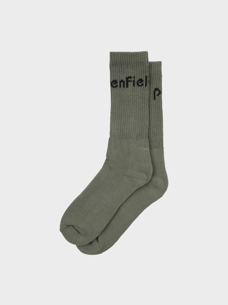 Penfield Green Intarsia Socks 2 Pack - Image 1 of 3 Penfield Green Intarsia Socks 2 Pack - Image 1 of 3
