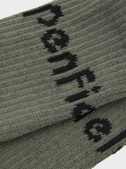 Penfield Green Intarsia Socks 2 Pack - Image 3 of 3