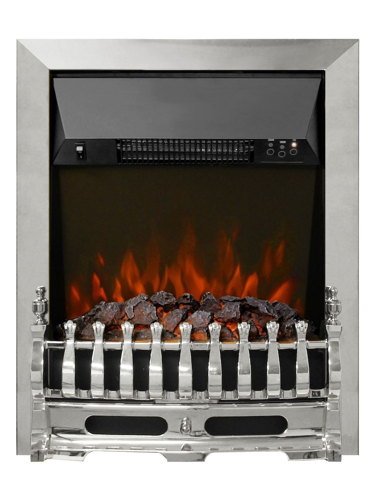 Be Modern Brass Bayden Electric Inset Fireplace - Image 1 of 3