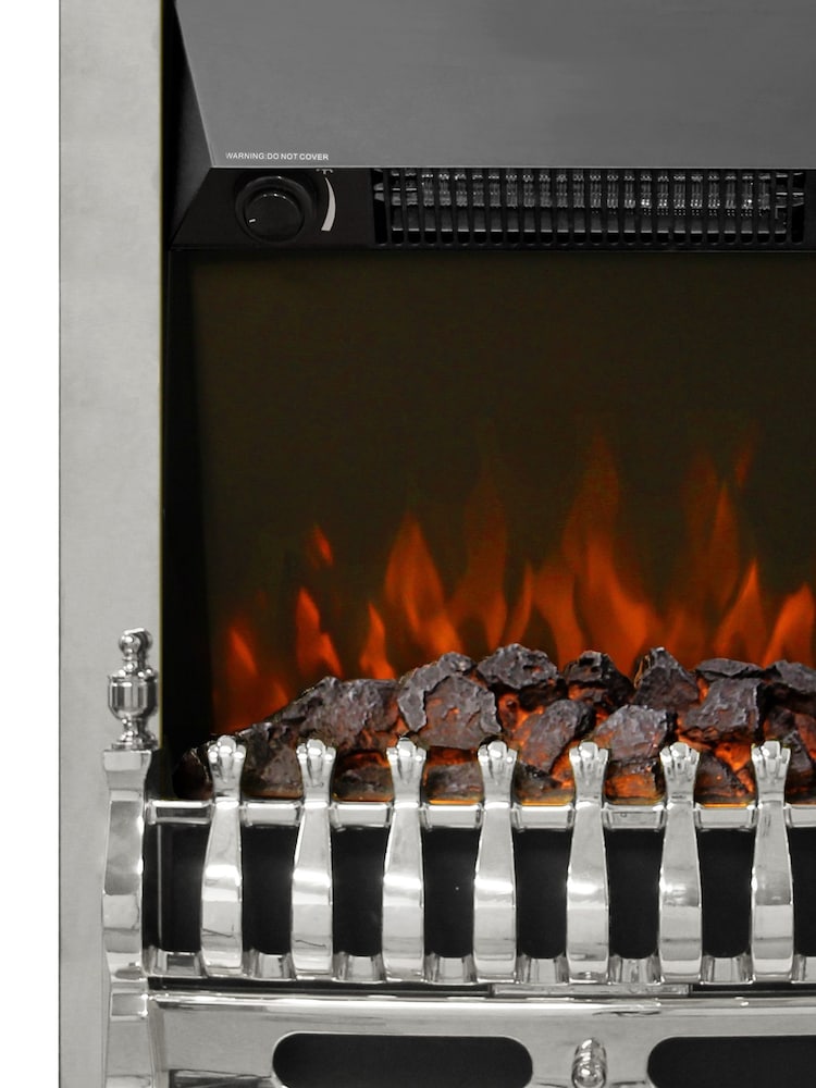 Be Modern Brass Bayden Electric Inset Fireplace - Image 3 of 3