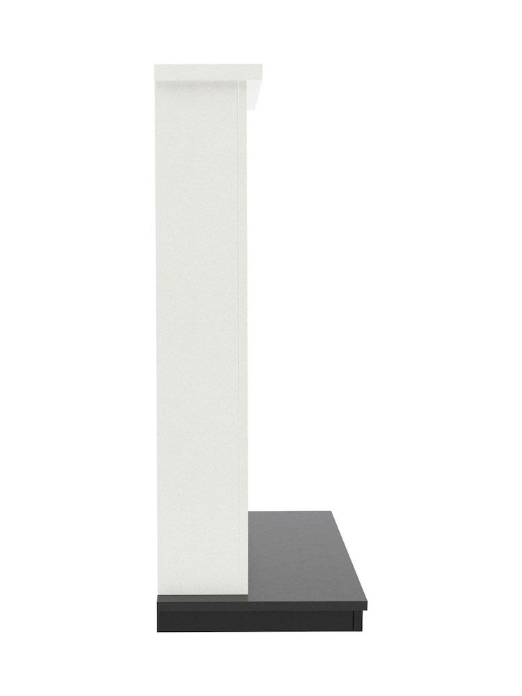 Be Modern White Somerton Marble Curved Arch Fireplace Surround - Image 4 of 4