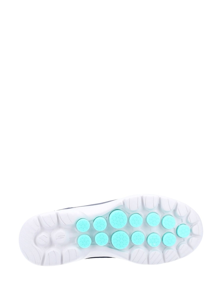 Skechers Blue GOwalk 6 Big Splash Womens Shoes - Image 4 of 4