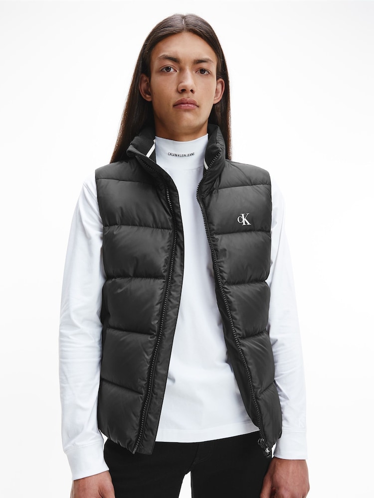 Calvin Klein Jeans Black Essentials Down Gilet - Image 1 of 6