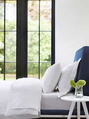 Jasper Conran London White 300 Thread Count Percale Pillowcase - Image 1 of 4