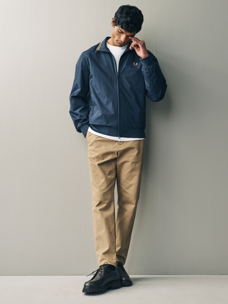marine - Veste Fred Perry Brentham - Image 3 of 10