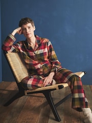 Seasalt Cornwall Natural Sailing Moon Pyjamas - Image 1 of 9