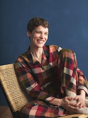 Seasalt Cornwall Natural Sailing Moon Pyjamas - Image 3 of 9