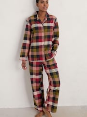 Seasalt Cornwall Natural Sailing Moon Pyjamas - Image 5 of 9