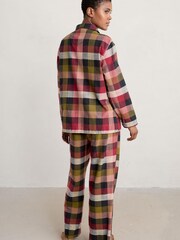 Seasalt Cornwall Natural Sailing Moon Pyjamas - Image 6 of 9