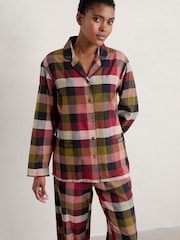 Seasalt Cornwall Natural Sailing Moon Pyjamas - Image 7 of 9