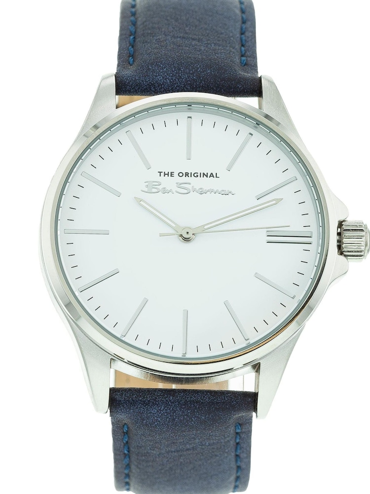 Ben Sherman Blue Strap And White Dial Watch - Image 1 of 6