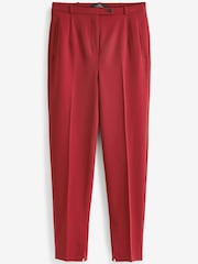 Red Tailored High Waisted Slim Leg Trousers - Image 5 of 5
