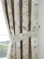 Dreams & Drapes Natural Eve Pencil Pleat 100% Cotton Curtains - Image 4 of 4