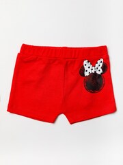Disney Red Minnie Mouse Top, Shorts And Headband Set - Image 3 of 4
