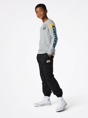Converse Graphic Long Sleeve 100% Cotton T-Shirt - صورة 3 من 9