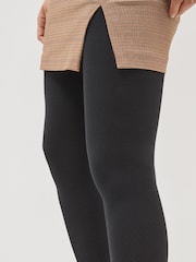 Black Texture Thermal 100D Tights - Image 7 of 7