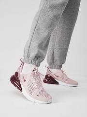 Nike Pink Air Max 270 Trainers - Image 1 of 5