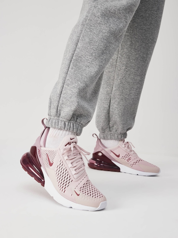 Nike Pink Air Max 270 Trainers - Image 1 of 5