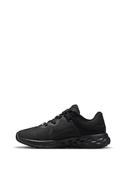 Nike Black Revolution 6 FlyEase Junior Trainers - Image 2 of 14