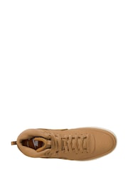 Nike Yellow Court Vision Mid Trainers - Image 6 of 14