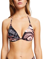 Haut de bikini triangle noir sans armatures Esprit - Image 2 of 7