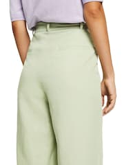 Esprit Pastel Green Twill Pants - Image 5 of 7