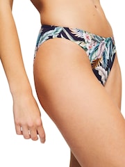 Esprit Navy Blue Tropical Print Recycle Briefs - Image 3 of 7