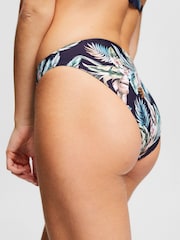 Esprit Navy Blue Tropical Print Recycle Briefs - Image 4 of 7